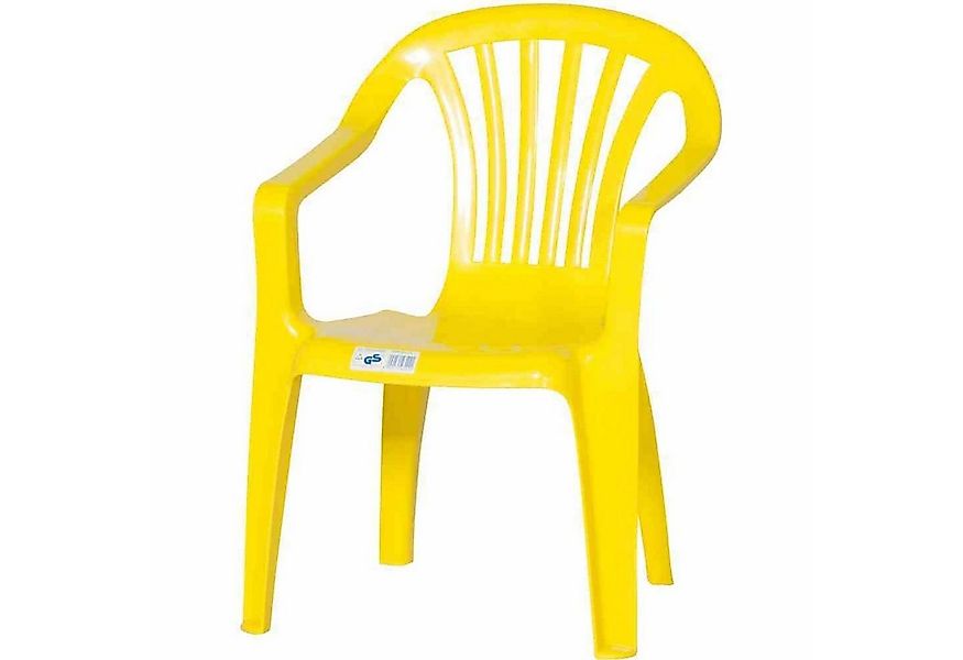 Ipae-Progarden Kinderstuhl Kinderstuhl, gelb Vollkunststoff, Monoblock, sta günstig online kaufen