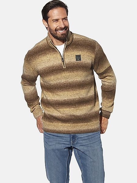 Jan Vanderstorm Strickpullover AKSELSTAD mit Streifenmuster günstig online kaufen