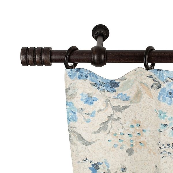 SN DECO GROUP Gardinenstange "Pisa" 1 läufig-läufig Fixmaß 28 mm, Holz, ver günstig online kaufen