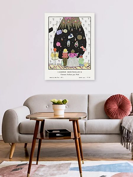 Poster / Leinwandbild - Charles Martin: L'arbre Merveilleux günstig online kaufen