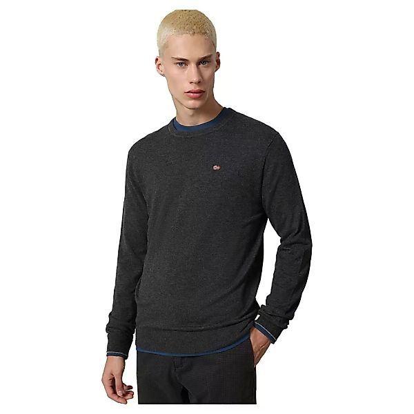 Napapijri Damavand C 3 Pullover 2XL Dark Grey Melange günstig online kaufen