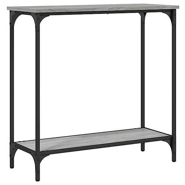 vidaXL Beistelltisch Konsolentisch Grau Sonoma 75x30,5x75 günstig online kaufen