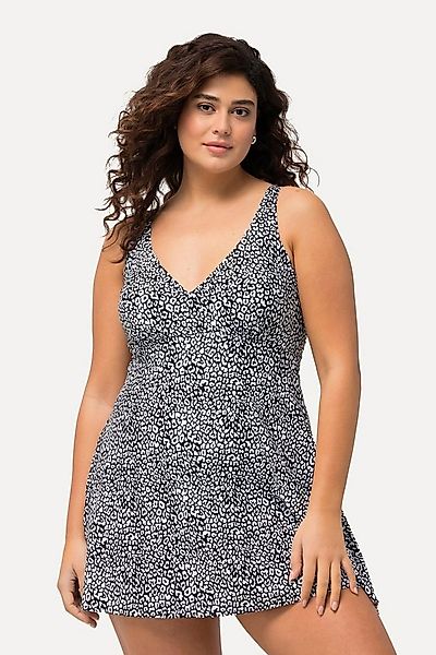 Ulla Popken Badekleid Badekleid Leomuster Softcups Wickeloptik günstig online kaufen