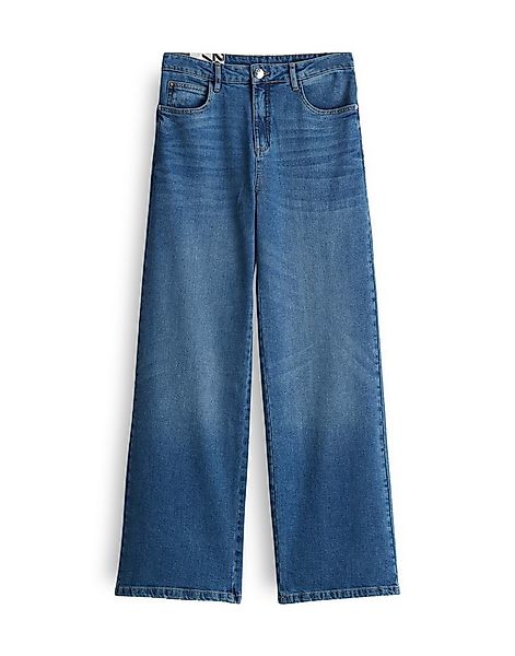 OPUS Weite Jeans MIVY High Rise Wide Leg mit Stretch-Anteil 5-Pocket-Design günstig online kaufen