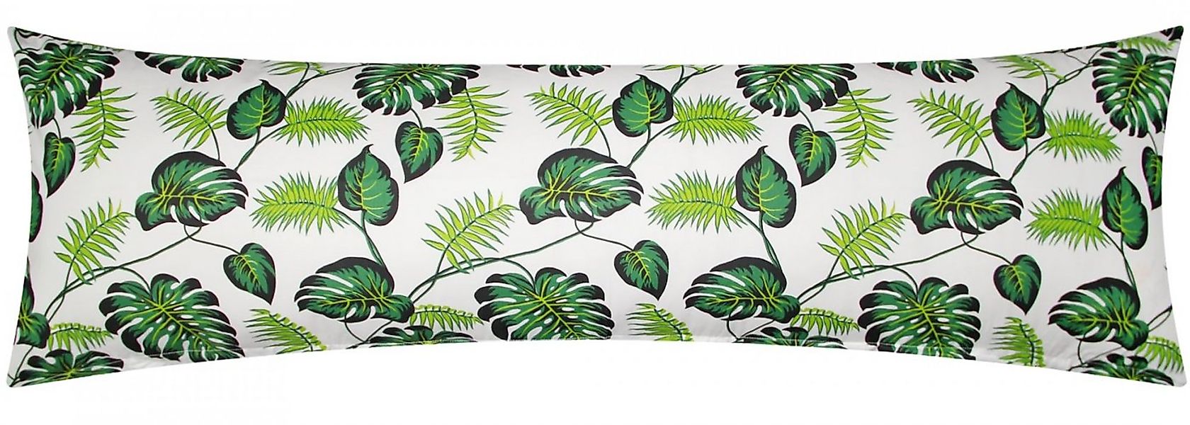 Heubergshop Seitenschläferkissenbezug, (1 Stück), 40x145cm Tropische Blätte günstig online kaufen