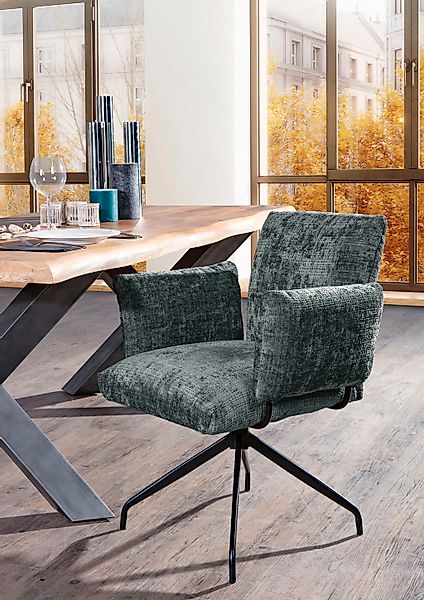 Gutmann Factory Esszimmerstuhl, 1 St., Chenille günstig online kaufen