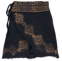 Guru-Shop Minirock Natürlicher Goa Minirock, bedruckter günstig online kaufen