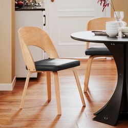 SoBuy Küchenstuhl Schreibtischstuhl mit Rücklehne Sitzhöhe 41cm FST97-SCH günstig online kaufen