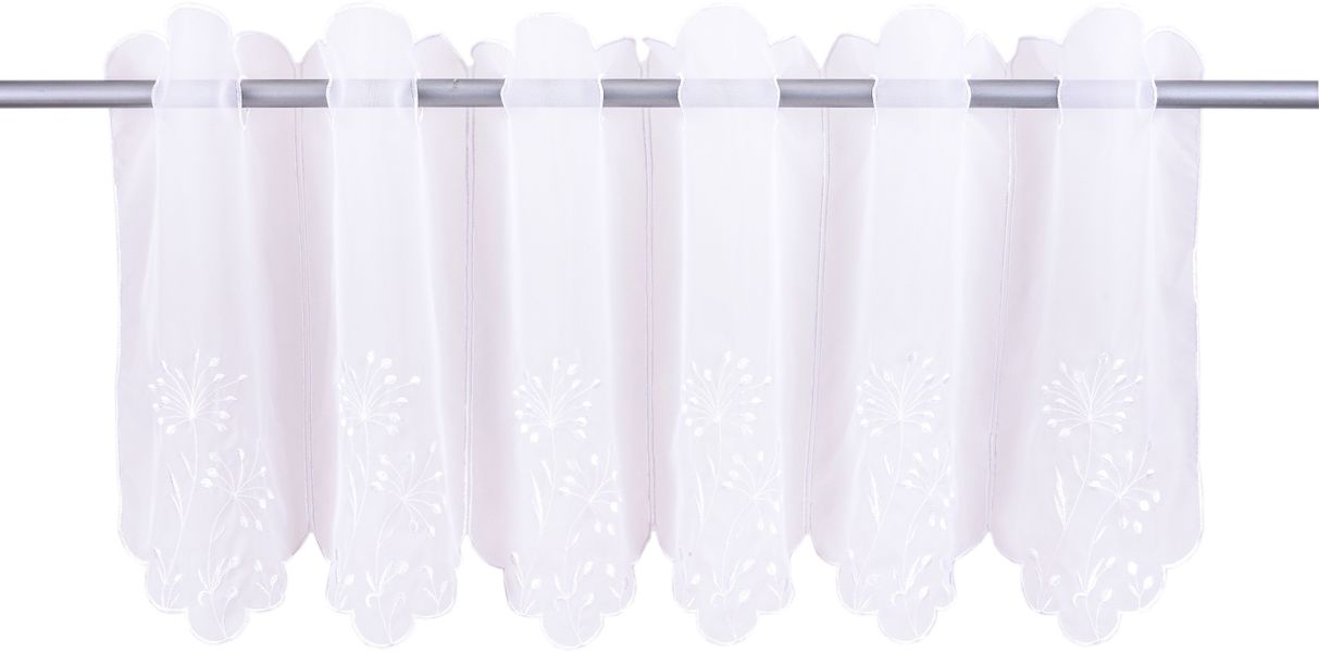 Home affaire Scheibengardine "Maarle" Durchzuglöcher 1 Stk. tlg. günstig online kaufen