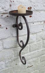 Deko-Impression Kerzenhalter Mediterraner Wandkerzenhalter mediterran Eisen günstig online kaufen