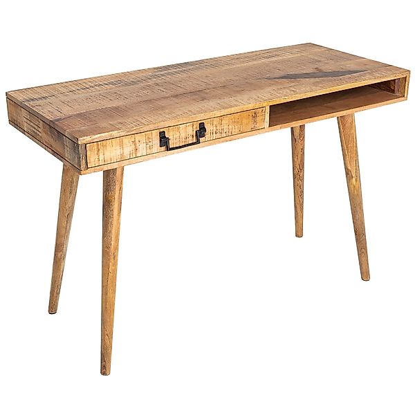 riess-ambiente Schreibtisch RETRO 120cm natur, Arbeitszimmer günstig online kaufen
