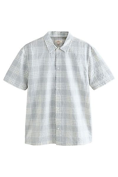 Next Kurzarmhemd Kurzärmliges Seersucker-Hemd (1-tlg) günstig online kaufen