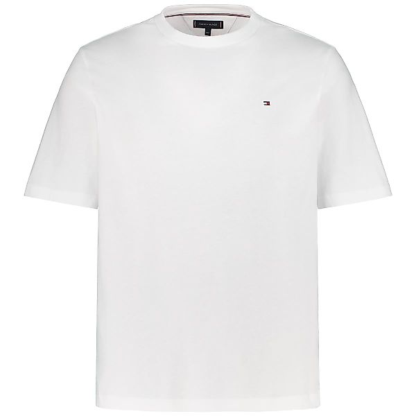 Tommy Hilfiger T-Shirt aus Baumwolle Farbe weiß Größe: 4XL günstig online kaufen
