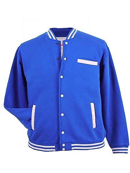 KAMRO Blouson College Jacke von Kamro in Herren Übergrößen, Blau günstig online kaufen