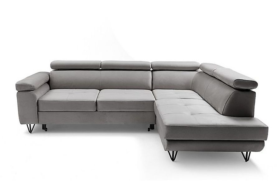 NEXT COLLECTION Ecksofa JUNIOR, B:250/H:90/T:183CM, Verstellbare Kopfstütze günstig online kaufen
