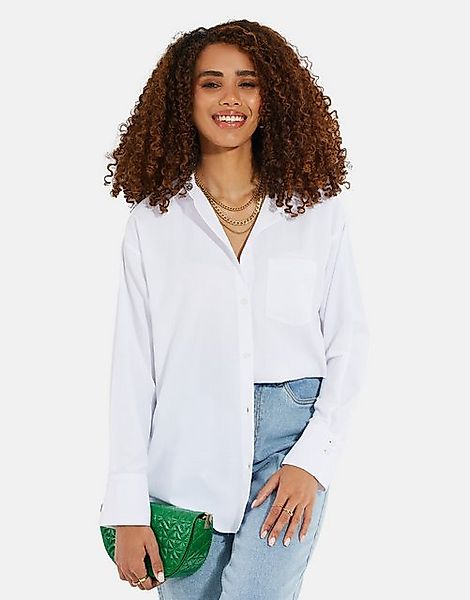 Threadbare Flanellbluse THB Delialah mit Manschetten und Kent-Kragen günstig online kaufen