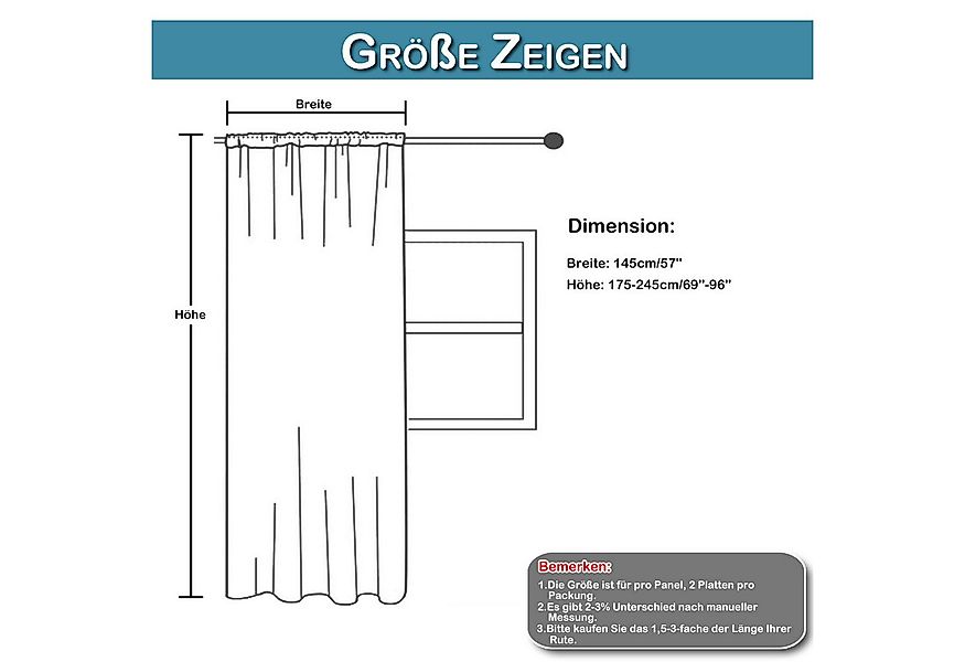 Sunicol Gardine Transparent Leinenvorhang Kräuselband Fensterschal Lichtdur günstig online kaufen