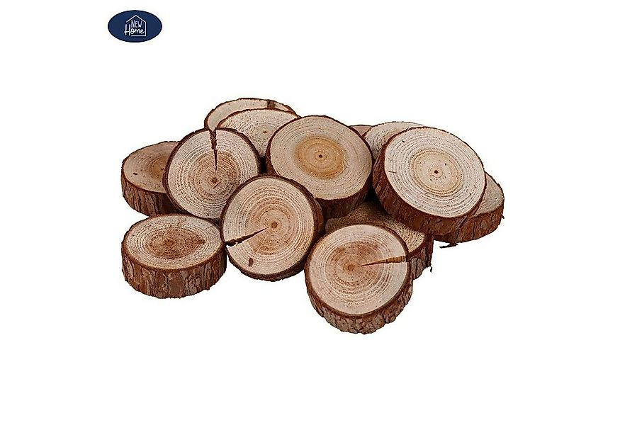 BURI Dekofigur Holz-Dekoscheiben zum Basteln Holzscheiben Baumscheiben Bast günstig online kaufen