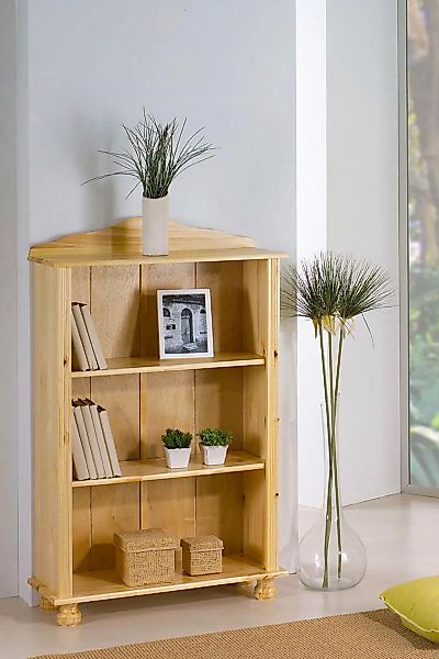 Möbilia Bücherregal 1 Stk. tlg. gefertigt aus massivem Kiefernholz günstig online kaufen