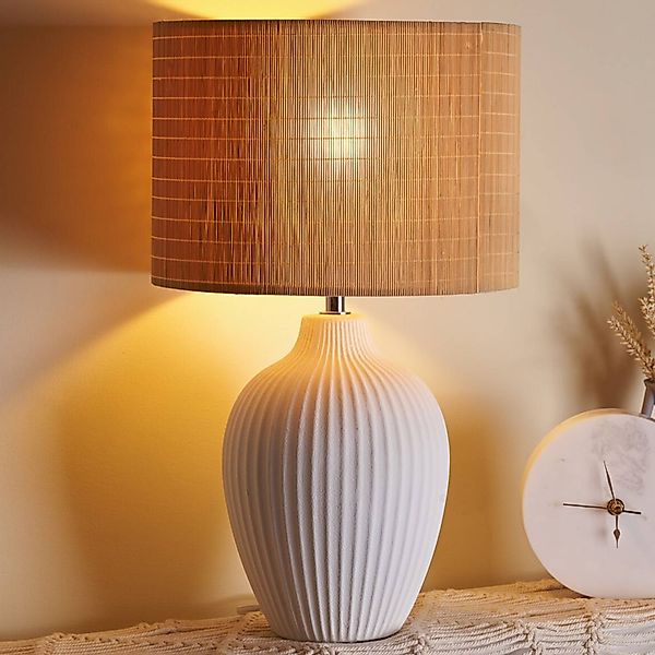 Pauleen Tischleuchte »Timber Glow«, 1 flammig, Leuchtmittel E27   ohne Leuc günstig online kaufen