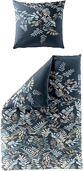 BIERBAUM Bettwäsche "4091" 2 Stk. tlg. Mako-Satin, 100 % Baumwolle, pflegel günstig online kaufen