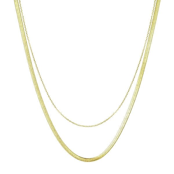 Hey Happiness Edelstahlkette Damen 18K Gold günstig online kaufen