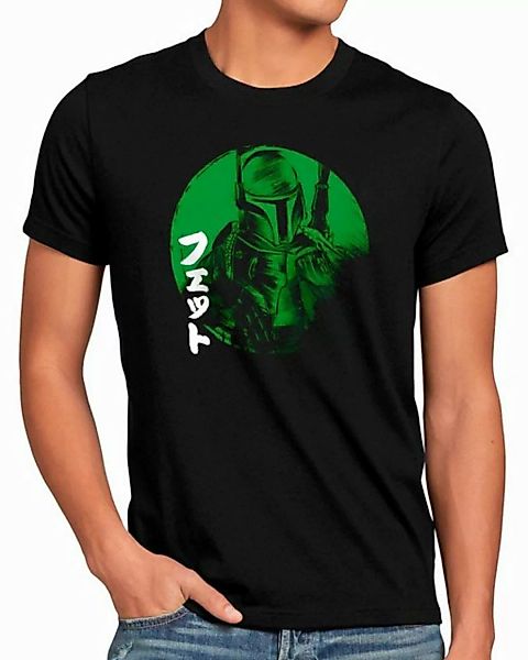 style3 T-Shirt Green Fate yoda wars boba fett mandalorian andor star günstig online kaufen