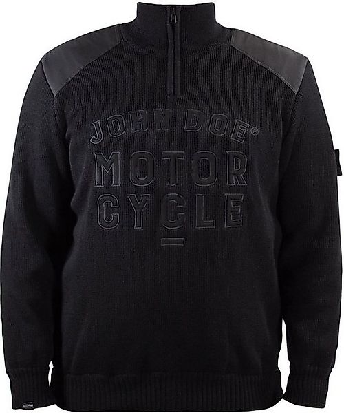John Doe Sweatshirt Knit Zip Big Logo Pullover günstig online kaufen