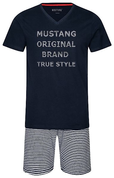 MUSTANG Schlafanzug OLE Short-Set T-Shirt Short günstig online kaufen