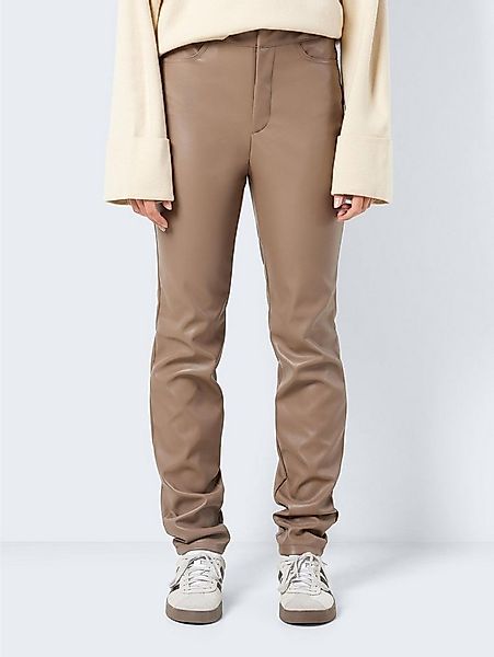 Noisy may Lederimitathose NMANDY MONI PU HW ANKLE PANTS NOOS günstig online kaufen