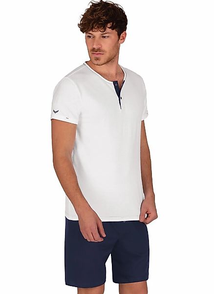 Trigema Schlafanzug "TRIGEMA Kurzer Schlafanzug aus Biobaumwolle (kbA)" 1 S günstig online kaufen
