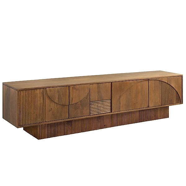 riess-ambiente Lowboard ART DECO 200cm braun günstig online kaufen