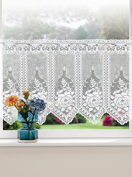 Scheibengardine Durchzuglöcher 1 Stk. tlg. günstig online kaufen