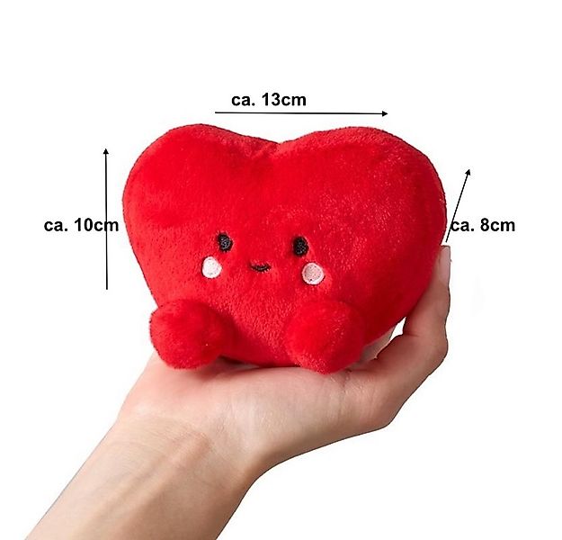LK Trend & Style Plüschfigur Herz (1-St., Kuschlig Flauschig), zauberhaftes günstig online kaufen