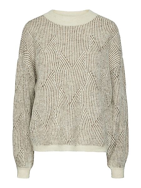 pieces Rundhalspullover PCJENNA LS O-NECK KNIT günstig online kaufen