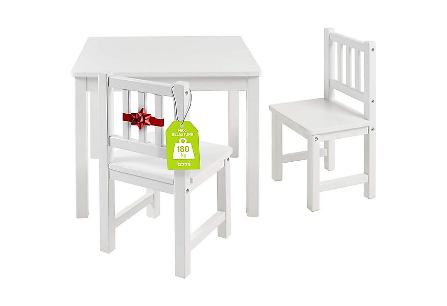 BOMI Kindersitzgruppe Holzsitzgruppe Amy, (Set, 3-tlg., oder 5 tlg. erhältl günstig online kaufen