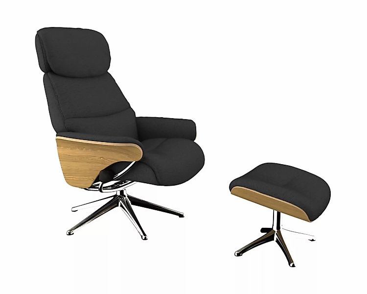 FLEXLUX Relaxsessel "Aarhus, Gepolsterter Funktionssessel, Skandinavisch de günstig online kaufen