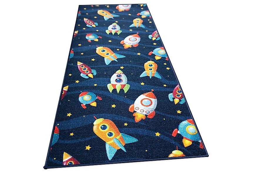 Kubus Kinderteppich Ball&Space, Teppich für Jungen und Mädchen, Erhältlich günstig online kaufen