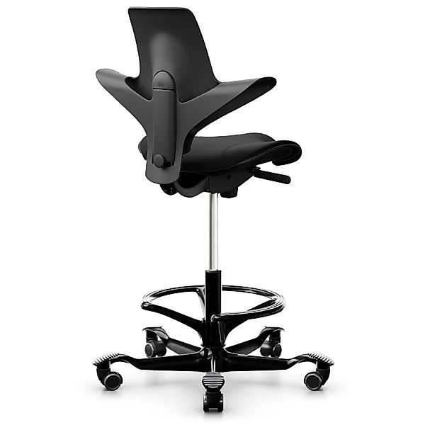 HAG CAPISCO PULS 8020 | Stehhilfe mit Fußring | Stoff Cura | Black Edition günstig online kaufen