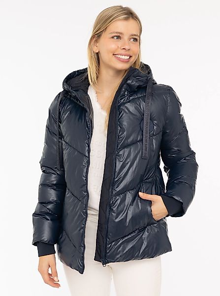 Zwillingsherz Steppjacke ""Zwillingsherz"", mit Kapuze, glänzend, Kapuze, H günstig online kaufen