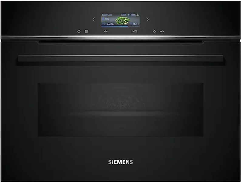 SIEMENS Backofen mit Mikrowelle iQ700 »CM724G1B1«, Hydrolyse günstig online kaufen