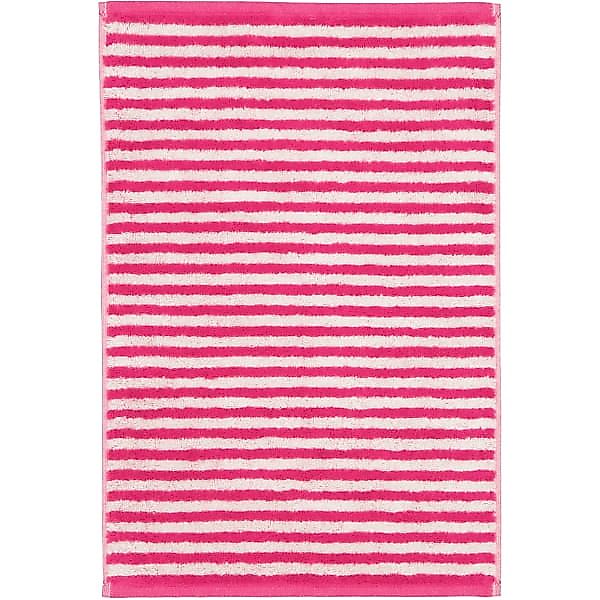 Cawö Handtücher Campus Ringel 955 - Farbe: pink - 22 - Waschhandschuh 16x22 günstig online kaufen