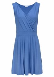 Beachtime Jerseykleid mit tiefem V-Ausschnitt in günstig online kaufen