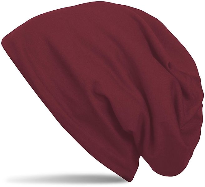styleBREAKER Beanie Unifarbene Beanie Mütze mit günstig online kaufen