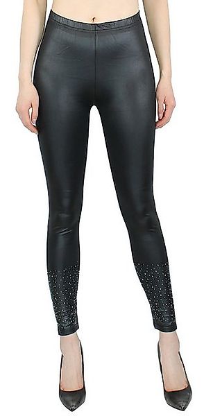 dy_mode Leggings Damen Leggings in Kunstleder günstig online kaufen