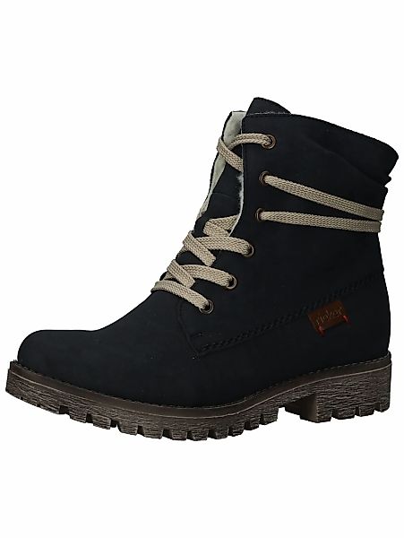 Rieker Schnürstiefelette "Rieker Stiefelette Lederimitat" günstig online kaufen