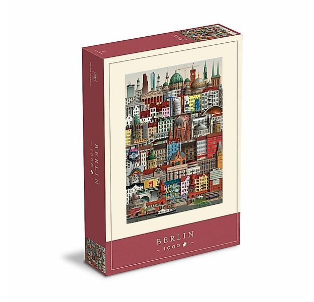 Martin Schwartz Puzzle Berlin 50 x 70 cm, 1000 Puzzleteile günstig online kaufen