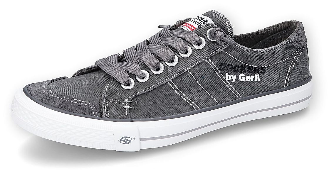 Dockers by Gerli Slip-On Sneaker, Freizeitschuh, Retro Sneaker, Fake Schnür günstig online kaufen