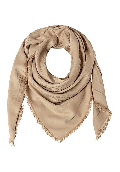 BOSS Schal Ledonia 120*120, mit Jaquardmuster günstig online kaufen