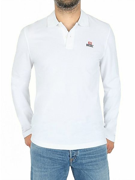 Diesel Poloshirt Slim Fit Langarmshirt aus Baumwolle Pique - T-SMITH-LS-OUT günstig online kaufen